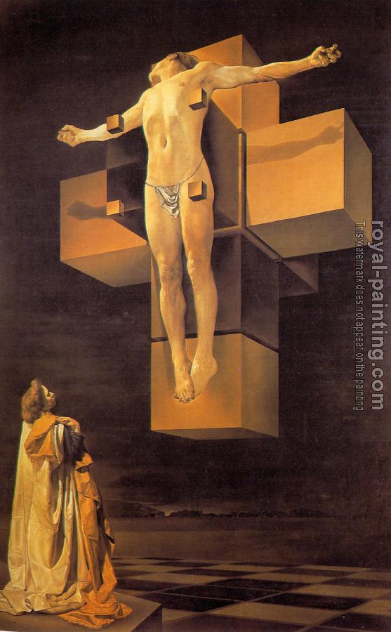 Salvador Dali : Corpus Hypercubus (Crucifixion)